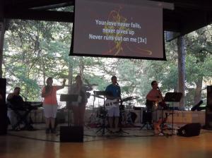 Leakey Worship team